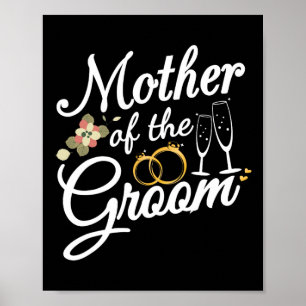 Mother Of The Groom Mum Gifts For Wedding Or Bache Poster