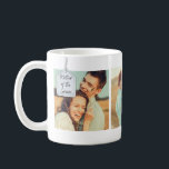 Mother of the Groom Photo Collage Coffee Mug<br><div class="desc">Create a perfect keepsake gift for the mother of the groom. This coffee mug is ready to be personalised with three of your favourite square shaped photos and features a white tag with the message "Mother of the Groom" written on it in black script lettering.</div>