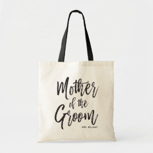 Mother of the Groom Script Style Custom Wedding Tote Bag