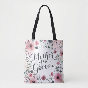 Mother of the Groom Watercolor Tote Bag