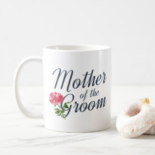 Mother of the Groom Wedding Calligraphy   Mug