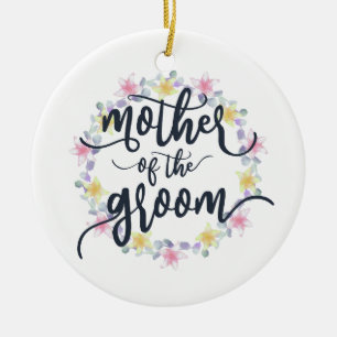 Mother of the Groom Wedding Calligraphy   Ornament