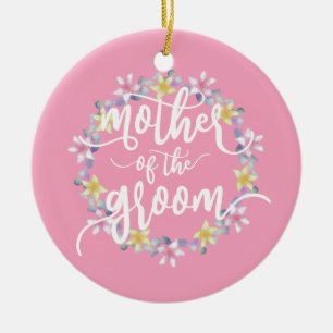 Mother of the Groom Wedding Calligraphy Ornament