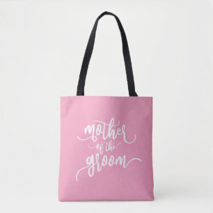 Mother of the Groom Wedding Calligraphy Tote Bag