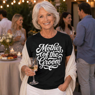 Mother of the Groom Wedding Celebration T-Shirt