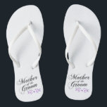 Mother of the Groom Wedding | Flip Flops<br><div class="desc">For further customisation,  please click the "Customise" button and use our design tool to modify this template. If the options are available,  you may change text and image by simply clicking on "Edit/Remove Text or Image Here" and add your own. Designed by Freepik.</div>