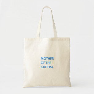 Mother Of The Groom Wedding Gift Favour Blue Cool  Tote Bag