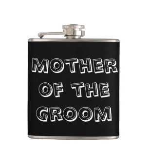 Mother of the Groom   Wedding Hip Flask