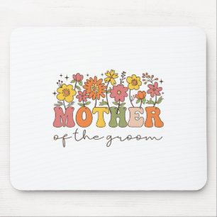 Mother Of The Groom Wildflower Floral Bachelor Par Mouse Pad