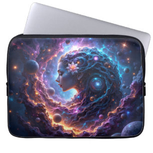 Mother of the Universe – She Who Dreams the Stars. Laptop Sleeve