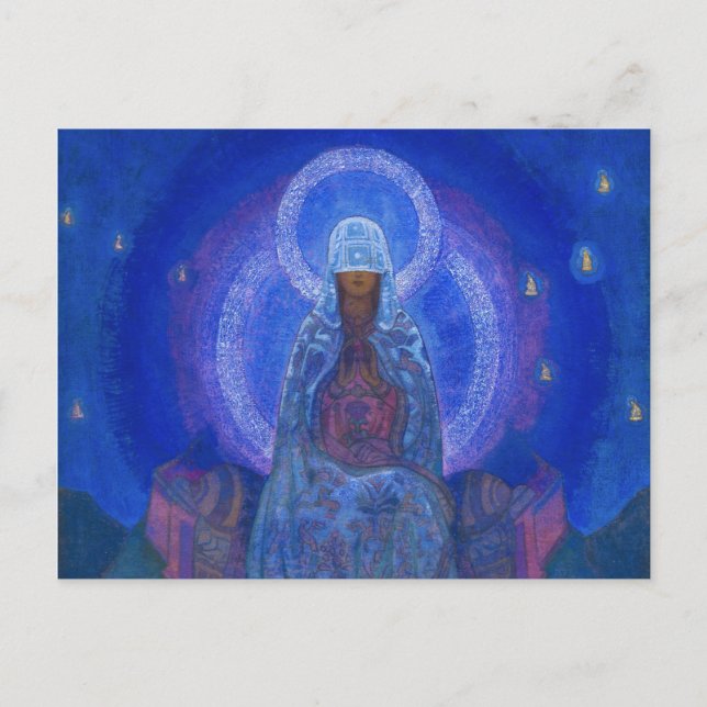 Mother of the World, 1924 by Nicholas Roerich Postcard (Front)