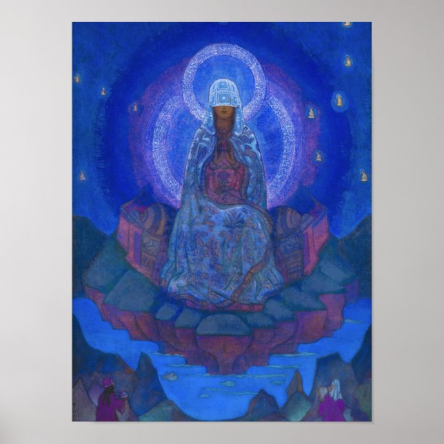 Mother of the World, 1924 by Nicholas Roerich Poster (Front)