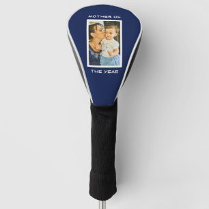 Mother Of The Year Personalised Custom Photo Mummy Golf Head Cover