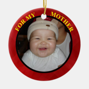 Mother Photo Gift Tag & Ornament