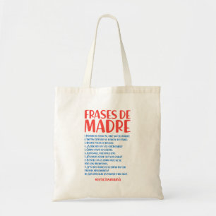 Mother Phrases Tote Bag