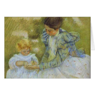 Mother Playing with Her Child. c.1897, Mary Cassat