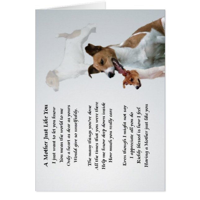 Mother Poem - Jack Russell (Front)