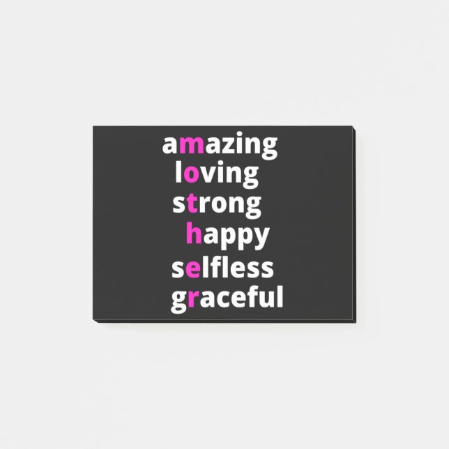 Mother Post-it Notes (Front)