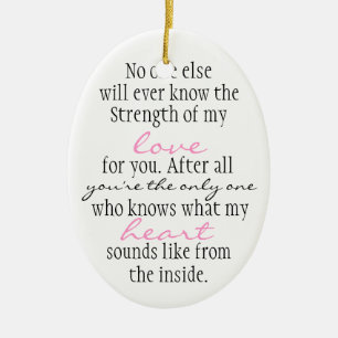 Mother Quote Ceramic Tree Decoration