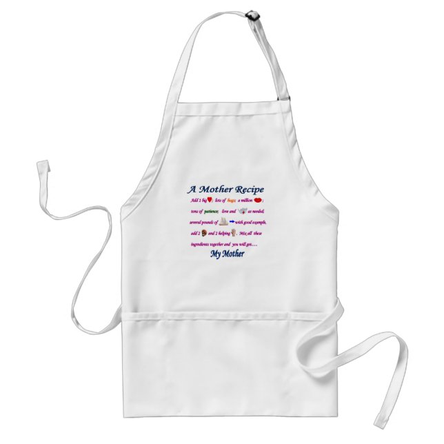Mother Recipe Apron (Front)