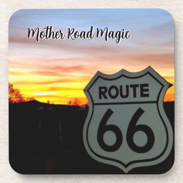 Mother Road Magic Coaster (Front)