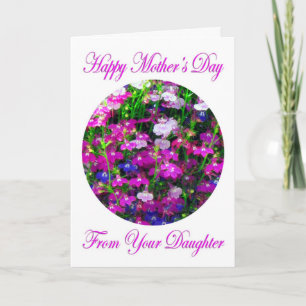 Mother’s Day Bouquet from Daughter Card