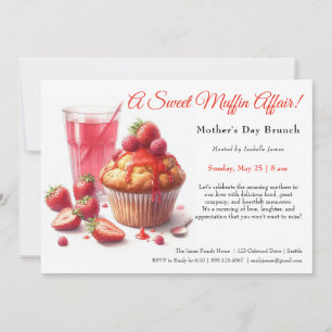 Mother’s Day Brunch Invitation – Muffins affair