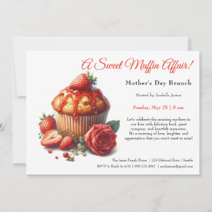 Mother’s Day Brunch Invitation – Muffins affair