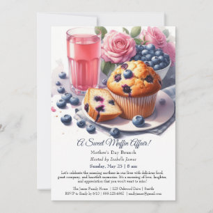 Mother’s Day Brunch Invitation – Muffins affair