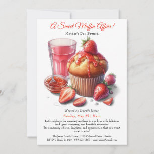 Mother’s Day Brunch Invitation – Muffins affair