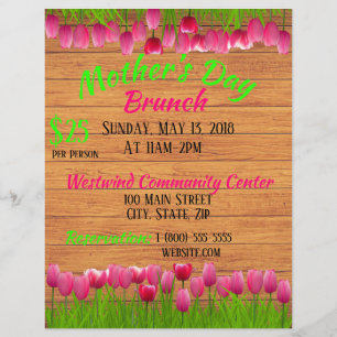 Mother’s Day Brunch Promotional Flyer
