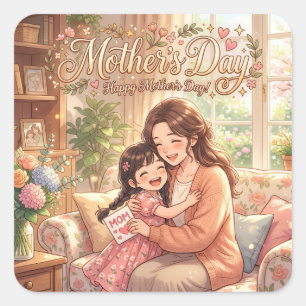 Mother’s Day Cozy Hug Sticker