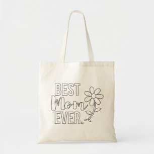 Mother’s Day Craft colouring Gift for Mum Tote Bag