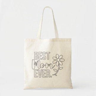 Mother’s Day Craft colouring Gift for Mum Tote Bag