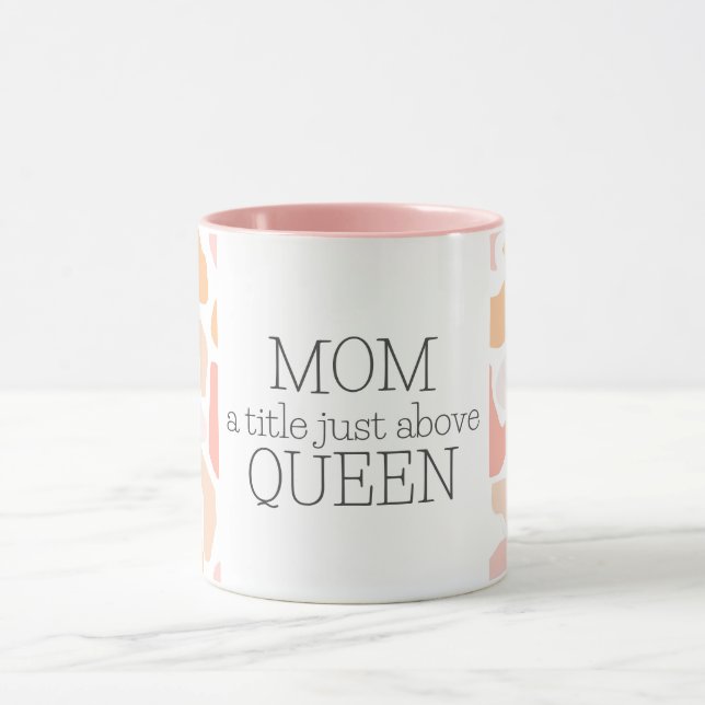 Mother’s Day Cute Mum Quote  Mug (Center)