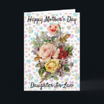 Mother’s Day Design Floral Elegant Greeting Card<br><div class="desc">Mother’s Day Design Floral Elegant Greeting Card</div>