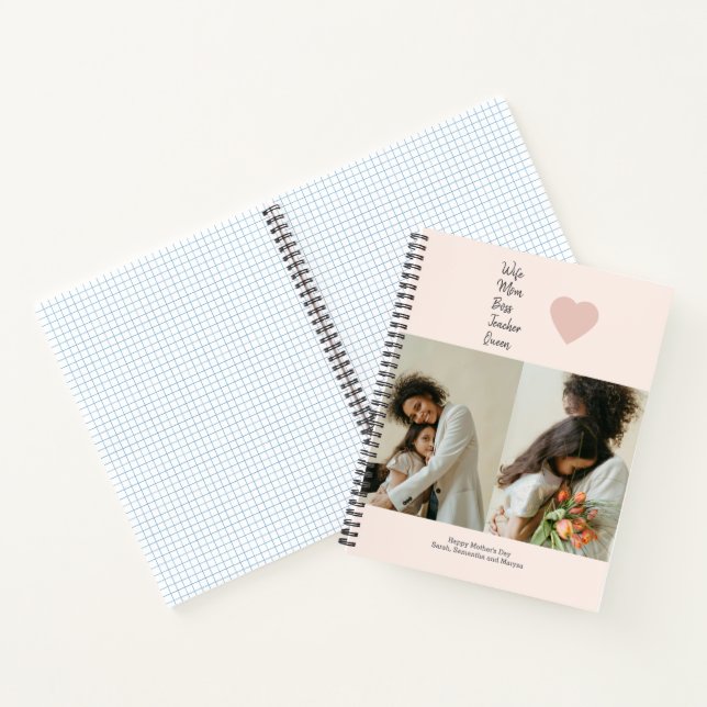 Mother’s Day Gift for Mum, Boss, Teacher -  Notebook (Inside)