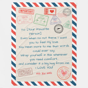 Mother’s Day Gift – Personalised Mum Blanket