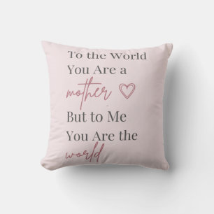 Mother’s Day Gift Quote Cushion