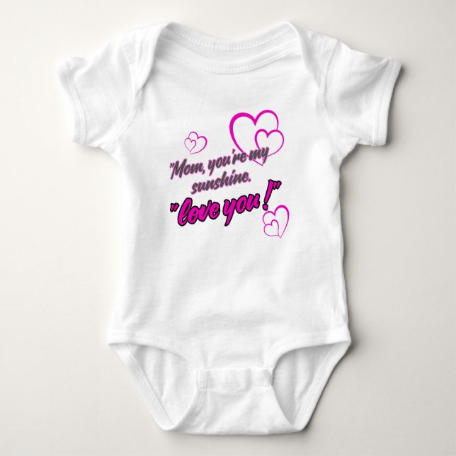 Mother’s Day gifts, birthday gifts, or appreciatio Baby Bodysuit (Front)