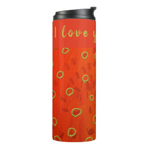 Mother’s Day, Life in Love Personalise  Thermal Tumbler