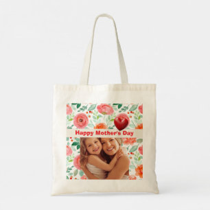 Mother’s Day Line Art Pillow – Mum & Child Love  Tote Bag