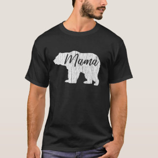 Mother s Day MAMA BEAR Funny Mummy Gift T-Shirt