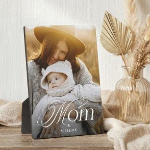 Mother’s Day Mom & Baby Personalized Photo Gift Plaque