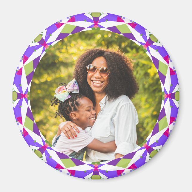 Mother’s Day Mom Mommy Baby Girl Boy Photo Gift  Magnet (Front)
