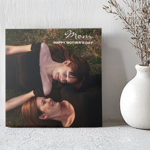 Mother’s Day My Best Friend Custom Photo Ceramic Tile