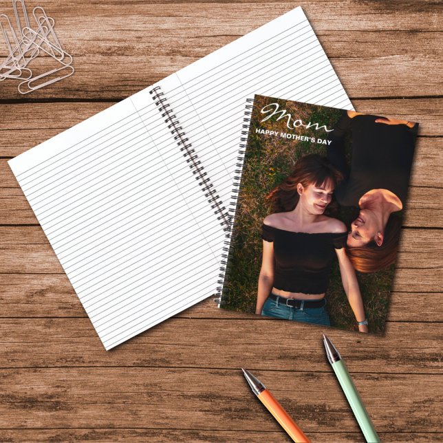 Mother’s Day My Best Friend Custom Photo Notebook (Creator Uploaded)