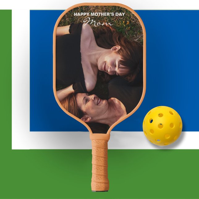 Mother’s Day My Best Friend Custom Photo Pickleball Paddle (Creator Uploaded)