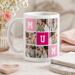 Mother’s Day Personalised Photo Collage Mug