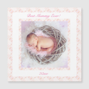 Mother’s Day Pink Best Mummy Mum Ever Photo Gift